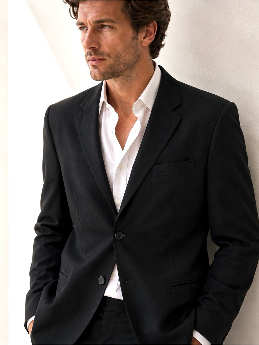 Hugo Boss Black 100% Virgin Wool Blazer Men’s 44R Sport Coat
